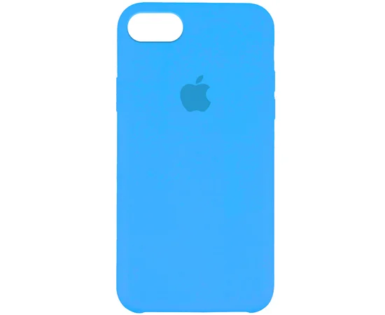 Чехол Silicone Case (AA) для Apple iPhone 7 / 8 (4.7") Голубой / Blue