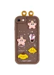 Чехол TPU Toys Case with Ears для Apple iPhone 7 / 8 / SE (2020) / SE (2022) (4.7") Brown