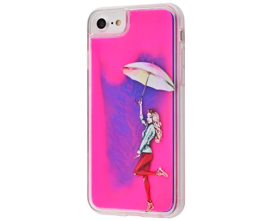 TPU+PC чехол Lovely Stream Neon sand для Apple iPhone 6 / 6s / 7 / 8 (4.7") Umbrella