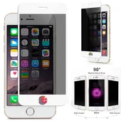 Защитное стекло Privacy 5D (full glue)  для Apple iPhone 7 / 8 / SE (2020) (4.7") Белый