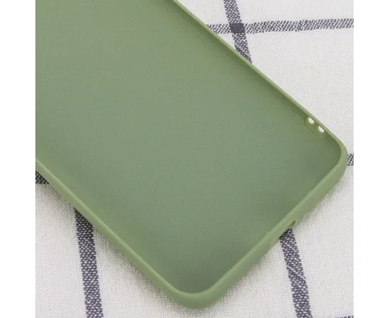 Силиконовый чехол Candy Full Camera для Apple iPhone 7 / 8 / SE (2020) (4.7") Фисташковый