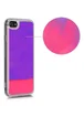 Неоновый чехол Neon Sand glow in the dark для Apple iPhone 7 / 8 (4.7") Фиолетовый / Розовый