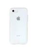 Прозрачный силиконовый чехол с матовой окантовкой для Apple iPhone 7 / 8 (4.7") Прозрачный
