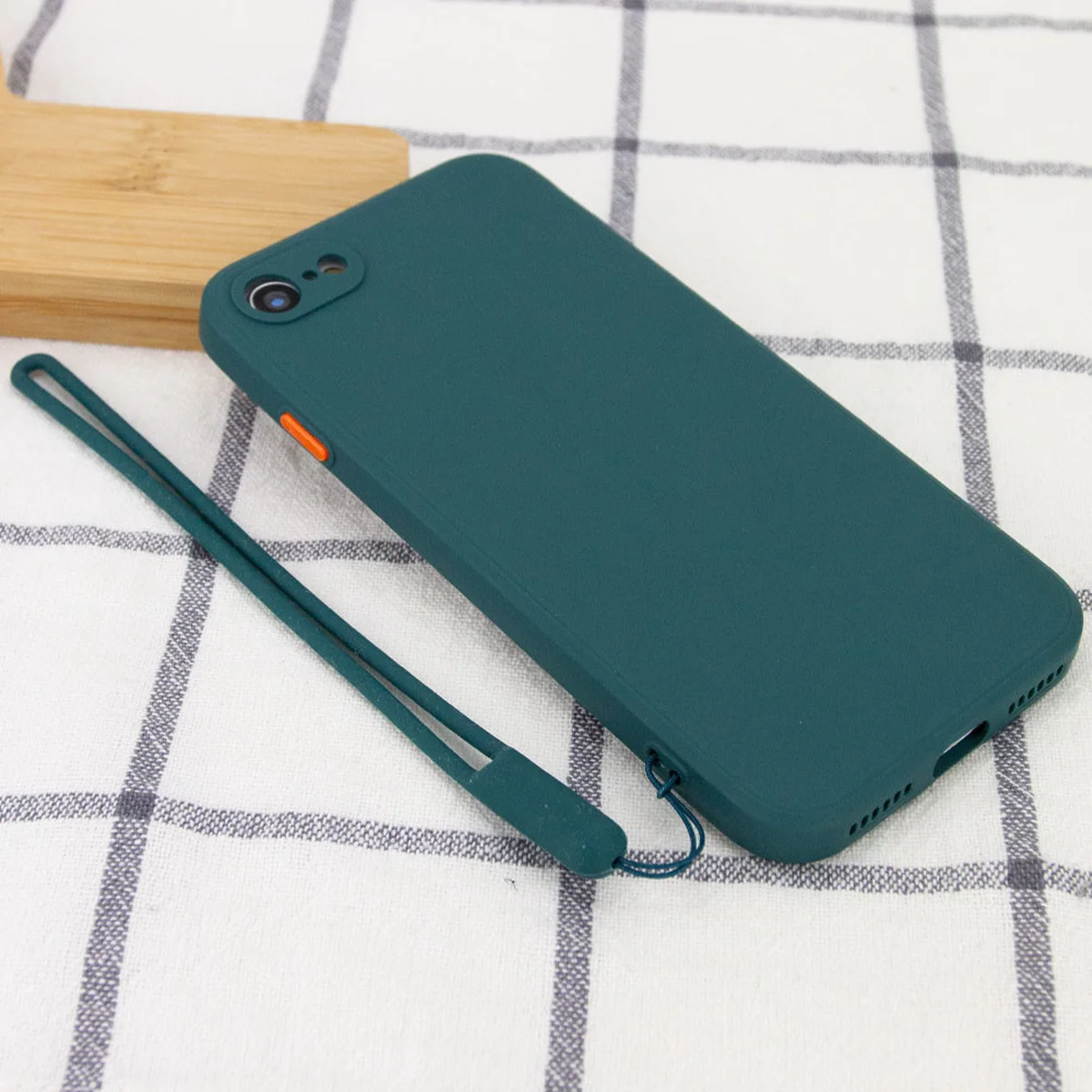 Чохол TPU Square Full Camera для Apple iPhone 7/8 / SE (2020) (4.7 ") Зелений