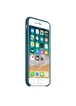 Силиконовый чехол Soft cover для Apple iPhone 7 / 8 (4.7") Синий / Cosmos Blue
