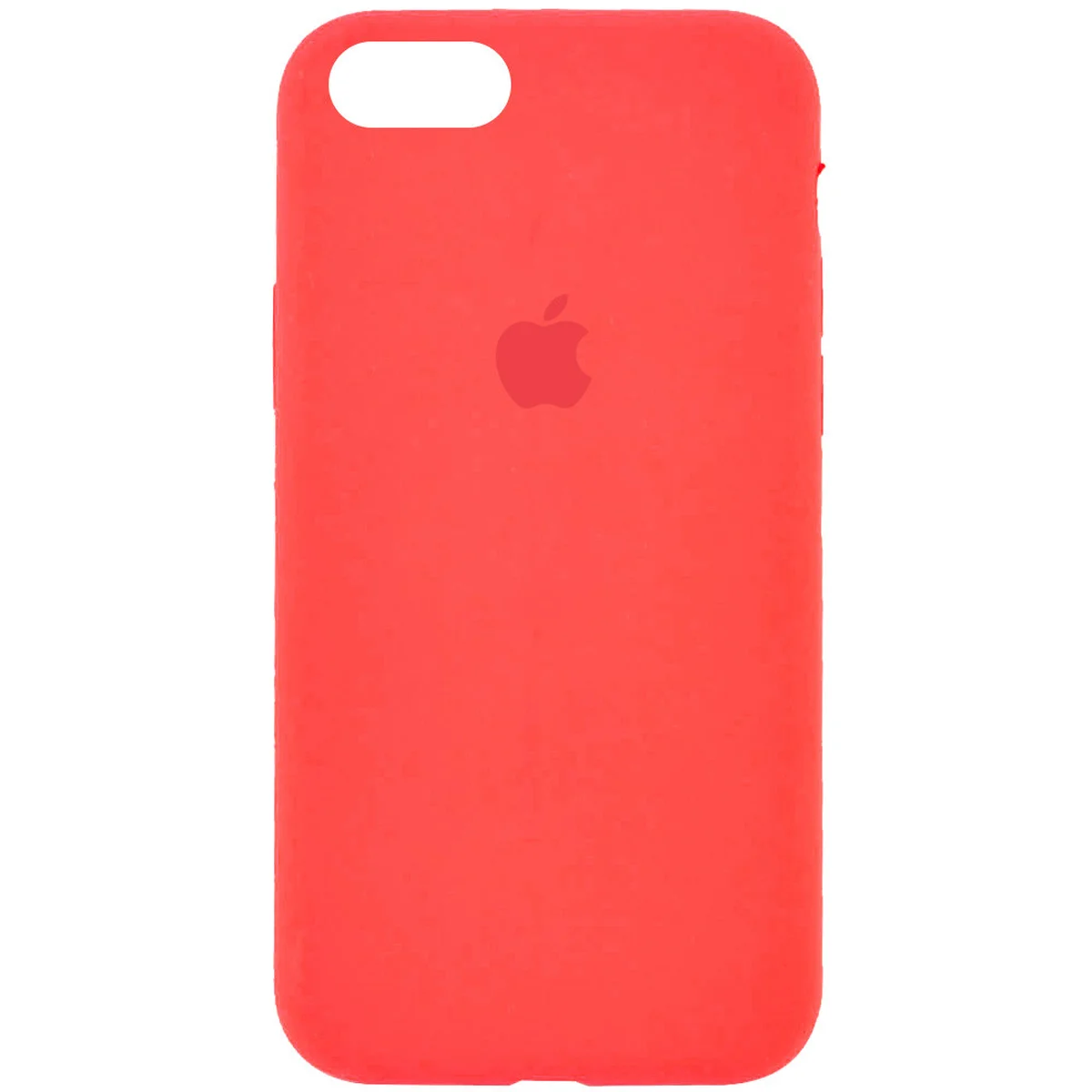 Чохол Silicone Case Full Protective (AA) для Apple iPhone 7/8 / SE (2020) (4.7 ") Помаранчевий / Pink citrus