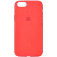 Чохол Silicone Case Full Protective (AA) для Apple iPhone 7/8 / SE (2020) (4.7 ") Помаранчевий / Pink citrus