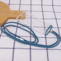 Чехол TPU Crossbody Transparent для Apple iPhone 7 / 8 / SE (2020)(4.7") Зеленый / Pine green