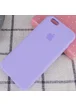 Чехол Silicone case (A) (с закрытым низом) для Apple iPhone 7 / 8 (4.7") Сиреневый / Dasheen