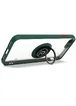 TPU+PC чехол Deen ColorEdgingRing for Magnet для Apple iPhone 7 / 8 / SE (2020) Зеленый