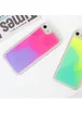 Неоновый чехол Neon Sand glow in the dark для Apple iPhone 7 / 8 (4.7") Фиолетовый / Розовый