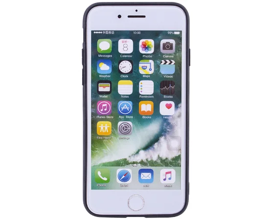 TPU чехол тематический с кольцом для Apple iPhone 7 / 8 (4.7") Чаепитие