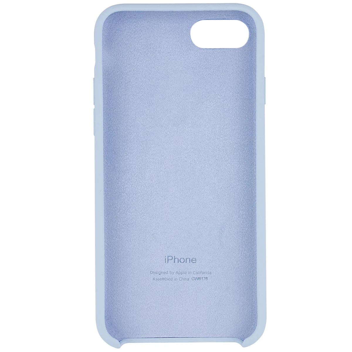 Чохол Silicone case (AAA) для Apple iPhone 7/8 (4.7 ") Блакитний / Sky Blue