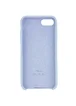 Чехол Silicone case (AAA) для Apple iPhone 7 / 8 (4.7") Голубой / Sky Blue