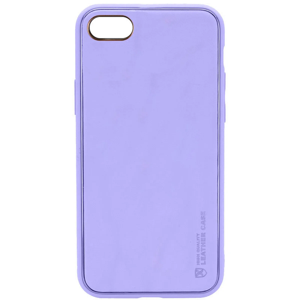 Шкіряний чохол Xshield для Apple iPhone 7 / 8 / SE (2020) (4.7") Бузковий / Dasheen