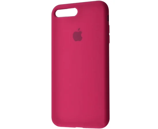 Чехол Silicone case (A) (с закрытым низом) для Apple iPhone 7 / 8 (4.7") Красный / Dragon Fruit