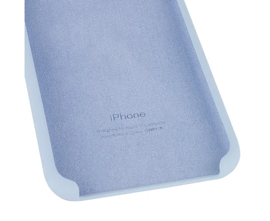 Чехол Silicone case (AAA) для Apple iPhone 7 / 8 (4.7") Голубой / Sky Blue