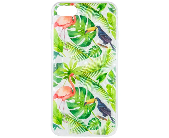 Накладка Glue Case Фламинго для Apple iPhone 7 / 8 (4.7") Зеленый