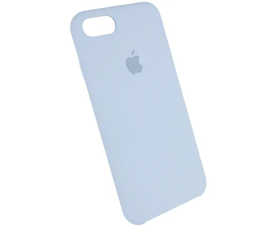 Чехол Silicone case (AAA) для Apple iPhone 7 / 8 (4.7") Голубой / Sky Blue