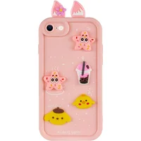 Чохол TPU Toys Case with Ears для Apple iPhone 7 / 8 / SE (2020) / SE (2022) (4.7") Light Pink