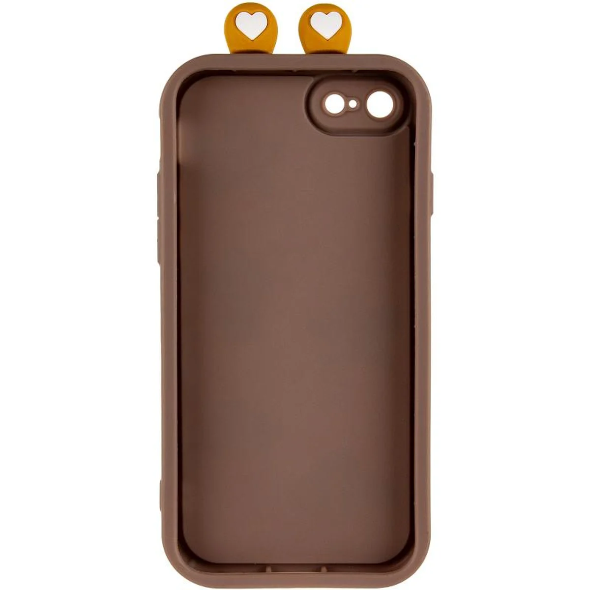 Чохол TPU Toys Case with Ears для Apple iPhone 7 / 8 / SE (2020) / SE (2022) (4.7") Brown