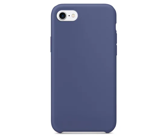 Силиконовый чехол Soft cover для Apple iPhone 7 / 8 (4.7") Синий / Aqua Blue