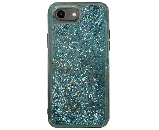 TPU+PC чехол Sparkle (glitter) для Apple iPhone 7 / 8 (4.7") Зеленый
