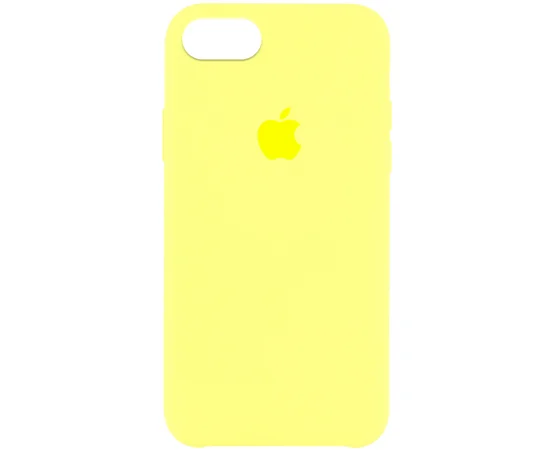 Чехол Silicone Case (AA) для Apple iPhone 7 / 8 (4.7") Желтый / Bright Yellow