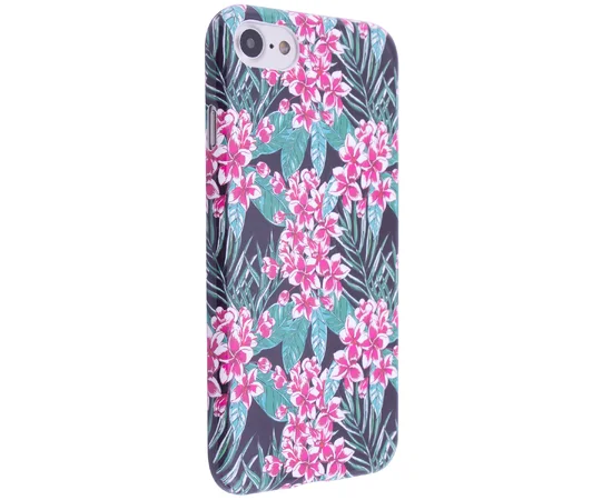 Tpu чехол "SM" светящийся (Glow in the Dark) для Apple iPhone 7 / 8 (4.7") Черный