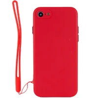 Чехол TPU Square Full Camera для Apple iPhone 7 / 8 / SE (2020) (4.7") Красный