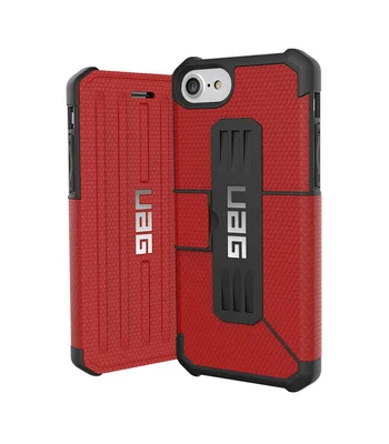 Чехол-книжка UAG Metropolis для Apple iPhone 7 / 8 (4.7") Красный