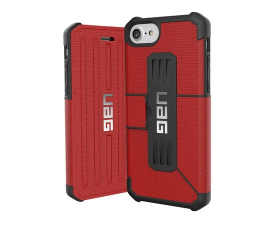 Чехол-книжка UAG Metropolis для Apple iPhone 7 / 8 (4.7") Красный