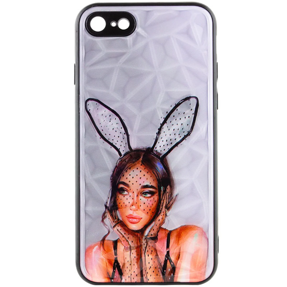 TPU+PC чехол Prisma Ladies для Apple iPhone 7 / 8 / SE (2020) (4.7") Rabbit