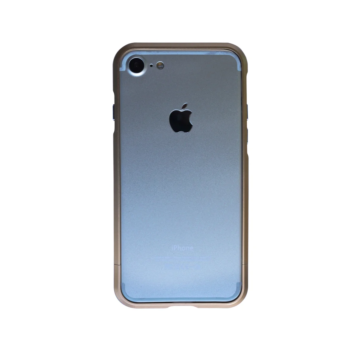 Алюминиевый бампер Luphie Blade Sword для Apple iPhone 7 / 8 (4.7") Золотой / Серебряный