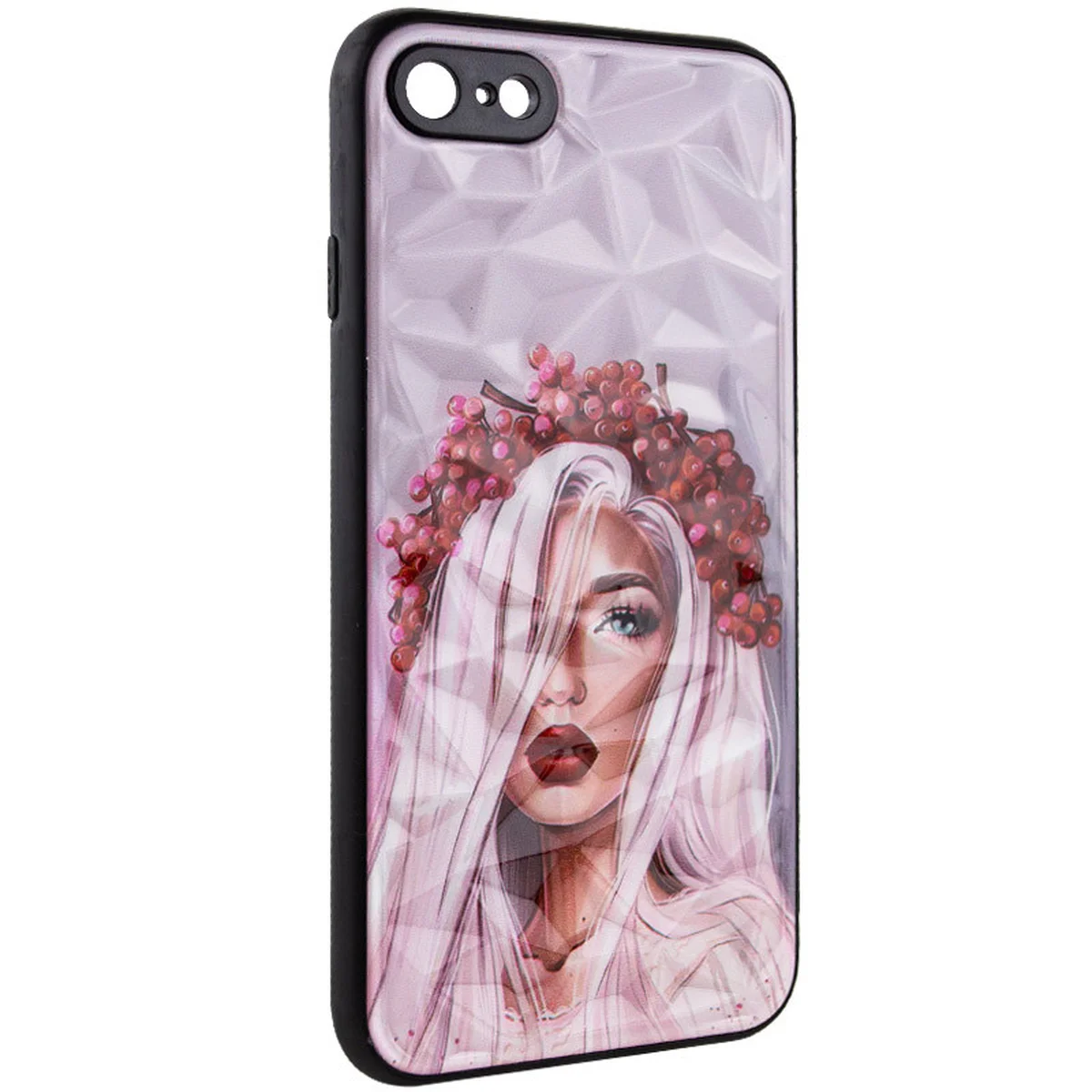 TPU+PC чехол Prisma Ladies для Apple iPhone 7 / 8 / SE (2020) (4.7") Ukrainian Girl