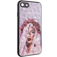 TPU+PC чехол Prisma Ladies для Apple iPhone 7 / 8 / SE (2020) (4.7") Ukrainian Girl