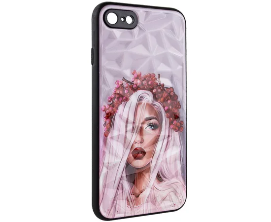 TPU+PC чехол Prisma Ladies для Apple iPhone 7 / 8 / SE (2020) (4.7") Ukrainian Girl