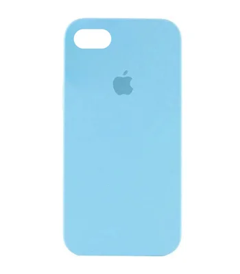 Чехол Silicone Case Full Protective (AA) для Apple iPhone 7 / 8 / SE (2020) (4.7") Бирюзовый / Swimming pool