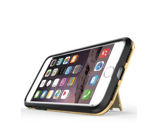Ударопрочный чехол-подставка Transformer для Apple iPhone 7 / 8 (4.7") с мощной защитой корпуса Золотой / Champagne Gold