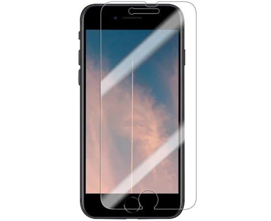 Полимерная пленка 3D Clear (full glue)  для Apple iPhone 7 / 8 / SE (2020) (4.7") Прозрачный