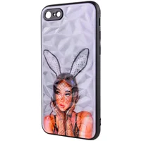 TPU+PC чехол Prisma Ladies для Apple iPhone 7 / 8 / SE (2020) (4.7") Rabbit