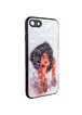 TPU+PC чехол Prisma Ladies для Apple iPhone 7 / 8 / SE (2020) (4.7") Girl in a hat