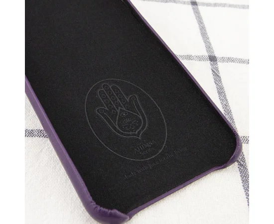 Кожаный чехол AHIMSA PU Leather Case (A) для Apple iPhone 7 / 8 / SE (2020) (4.7") Фиолетовый