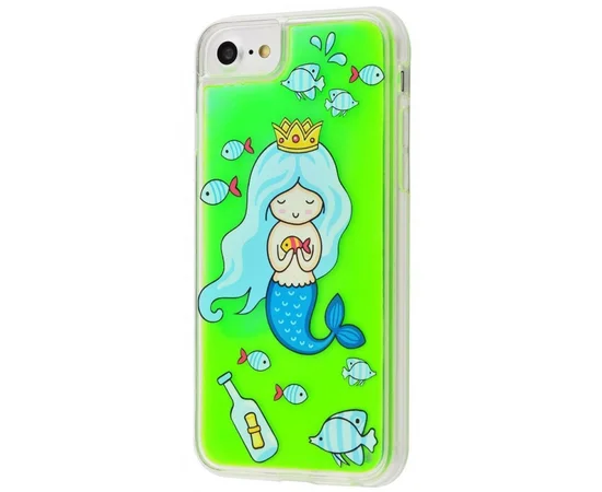 TPU+PC чехол Lovely Stream Neon sand для Apple iPhone 6 / 6s / 7 / 8 (4.7") Девушка