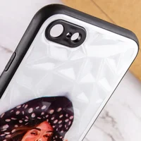 TPU+PC чехол Prisma Ladies для Apple iPhone 7 / 8 / SE (2020) (4.7") Girl in a hat