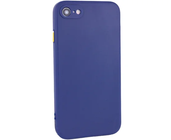 Чехол TPU Square Full Camera для Apple iPhone 7 / 8 / SE (2020) (4.7") Синий