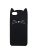 Силиконовая накладка 3D Cat для Apple iPhone 7 / 8 (4.7") Черный