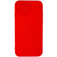 Чехол Camshield Square TPU со шторкой для камеры для Apple iPhone 7 / 8 / SE (2020) (4.7") Красный