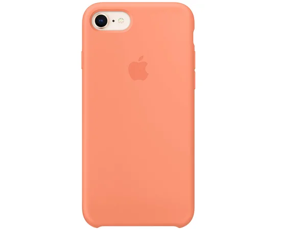 Чехол Silicone case (AAA) для Apple iPhone 7 / 8 (4.7") Персиковый / Peach