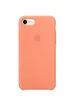 Чехол Silicone case (AAA) для Apple iPhone 7 / 8 (4.7") Персиковый / Peach